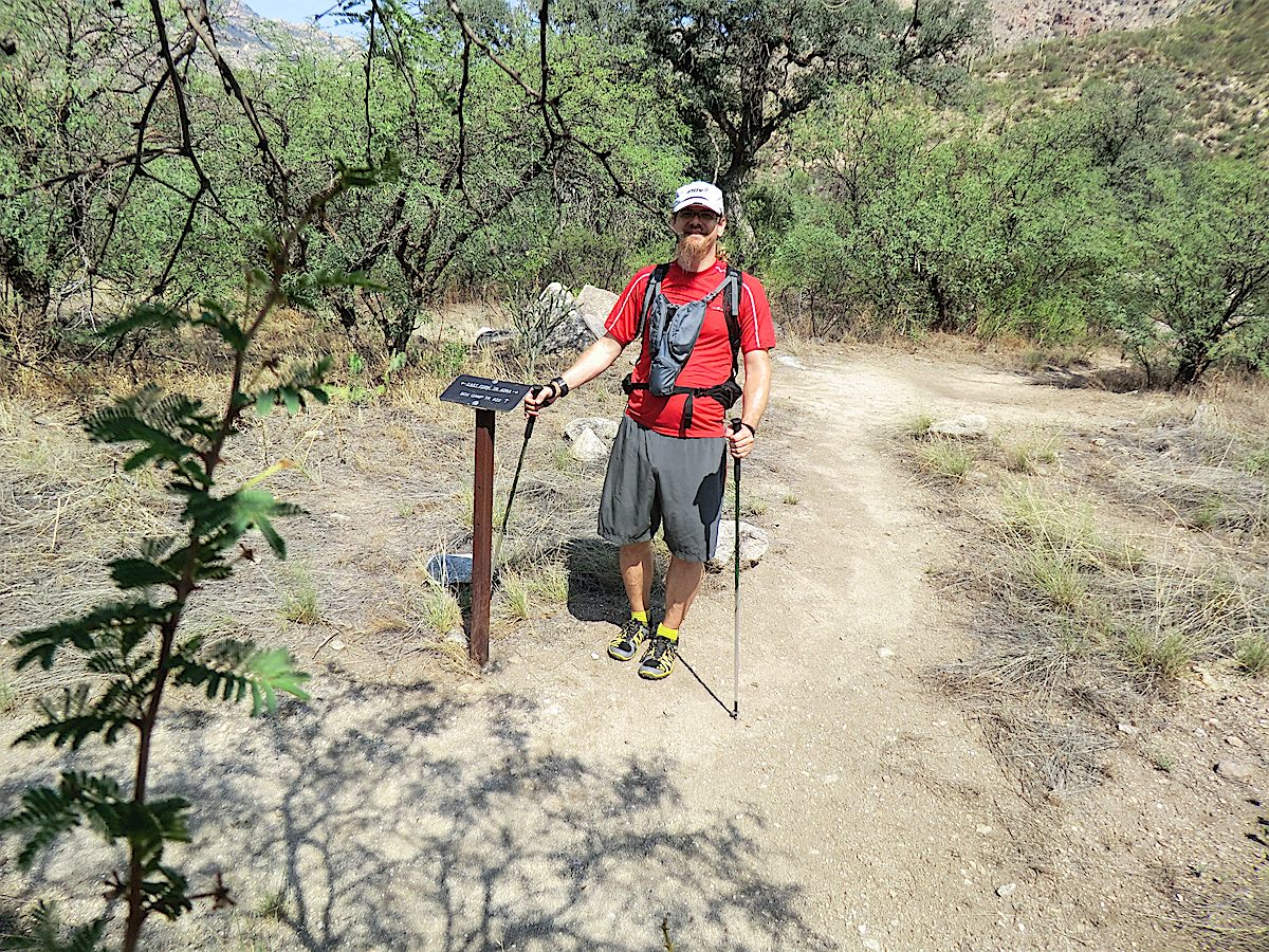 The junction of the East Fork and Box Camp Trails. August 2013.