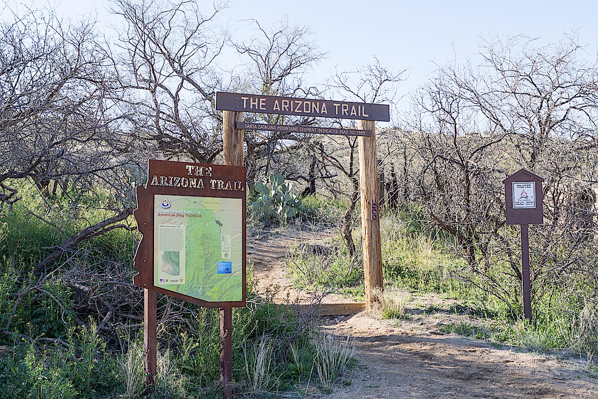 American Flag Trailhead | Hike Lemmon!