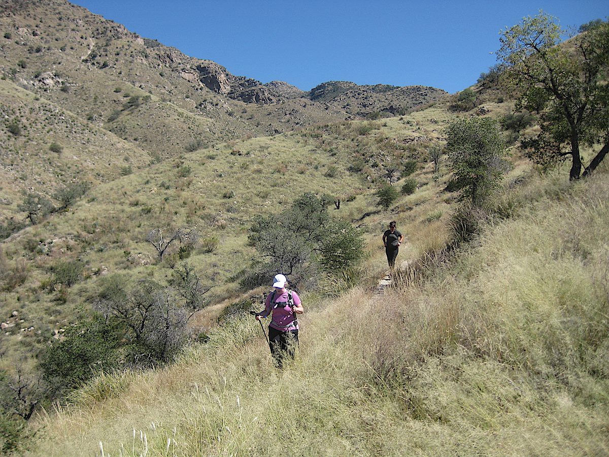 Running the East Fork Trail. October 2011.