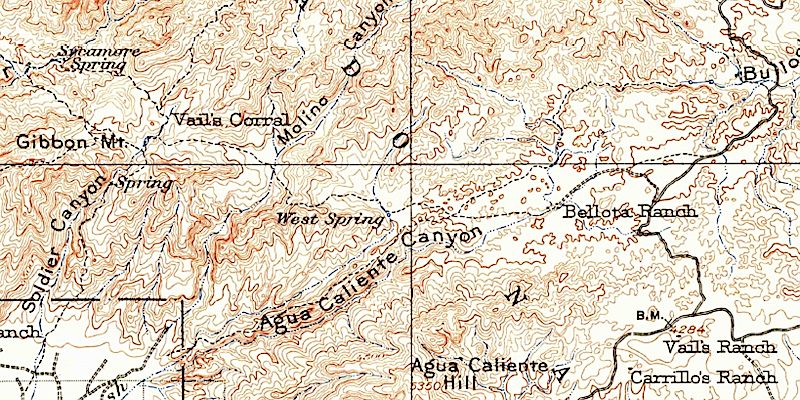 1904 USGS Tucson Quadrangle. May 2015.