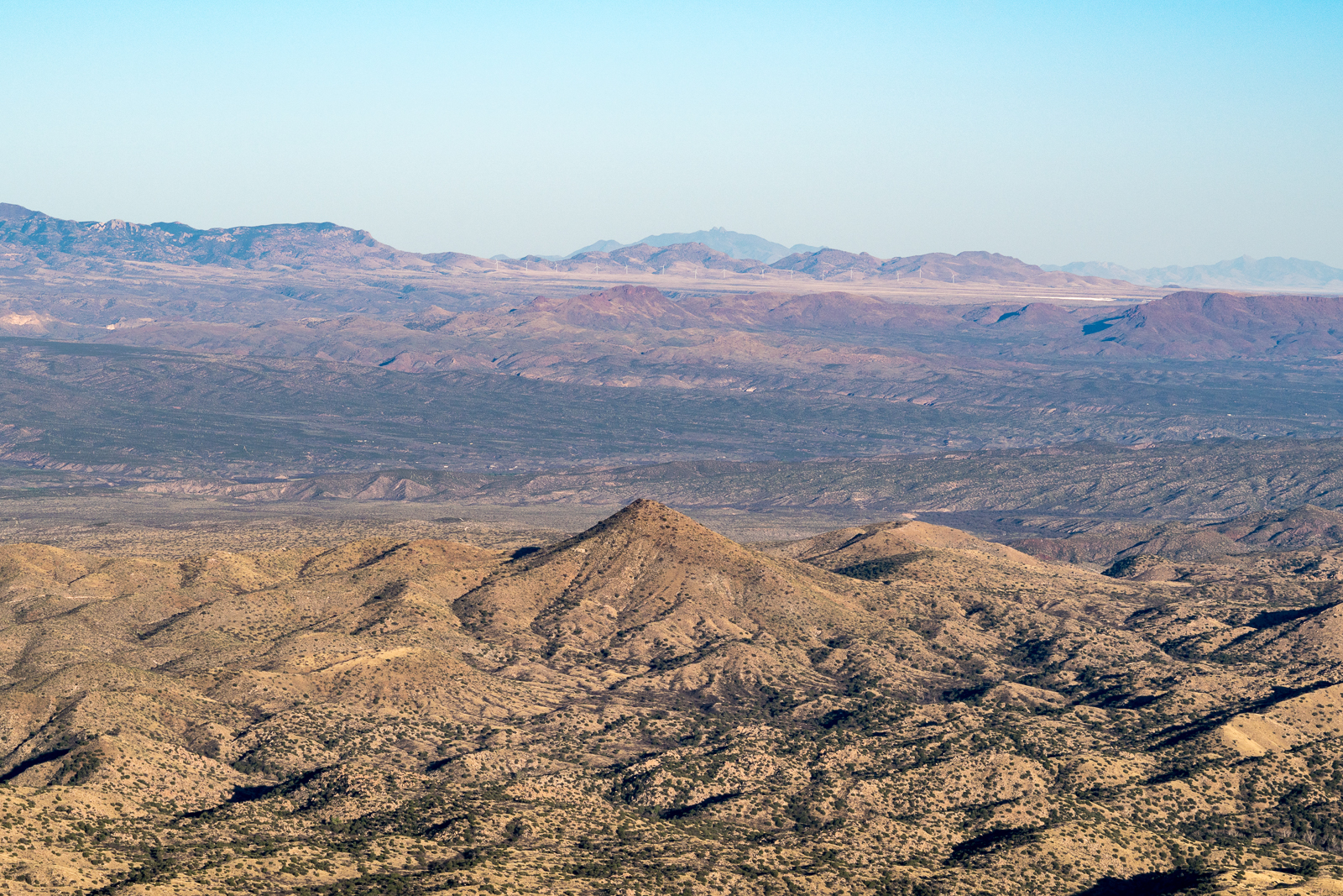 Piety Hill from the USGS Guthrie Mountain. March 2016.