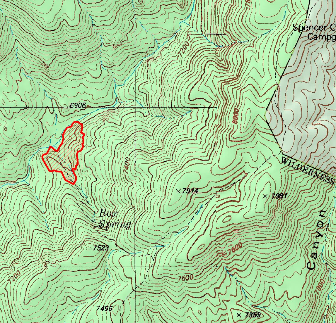 Montrose Fire Map from Inciweb. May 2016.