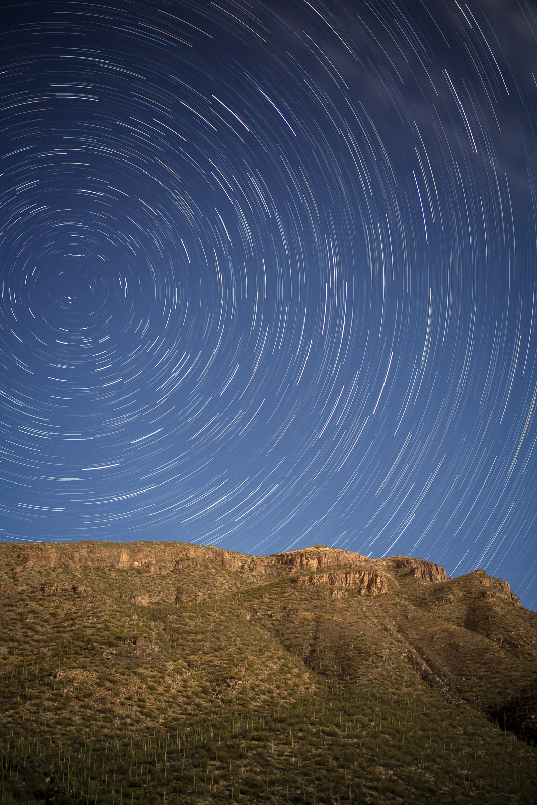 Stars above Blackett's Ridge. May 2016.