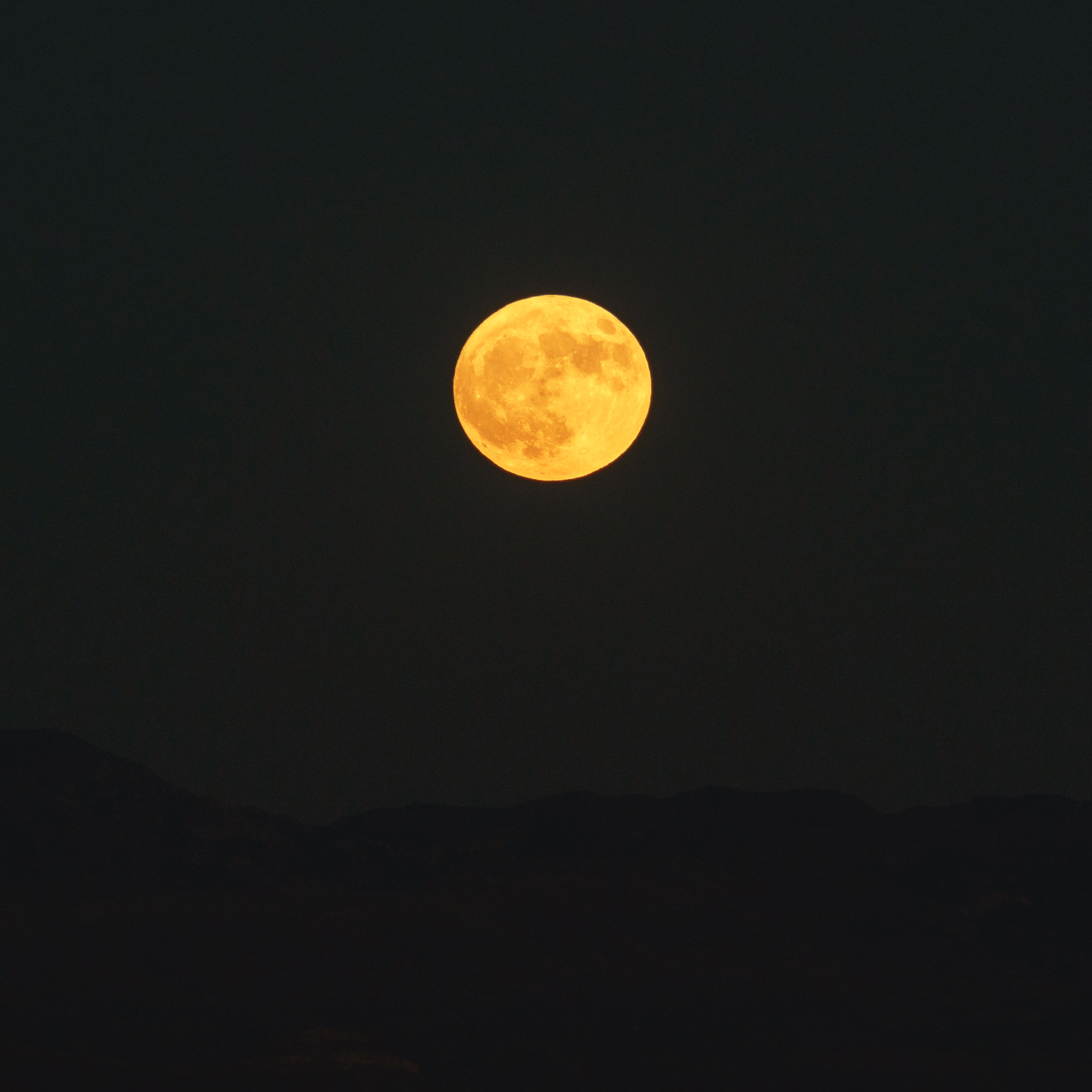 Watching the Hunter's Moon from near the Bellota Trail. October 2016.