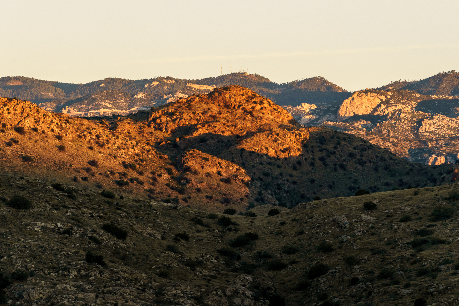 Sunrise near Redington Road. October 2016.