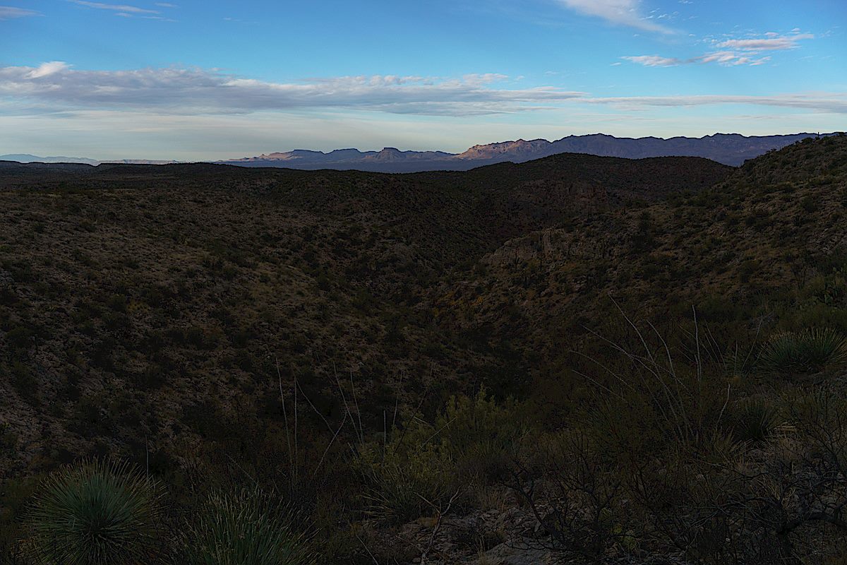 In the SunZia corridor near Buehman Canyon. December 2017.