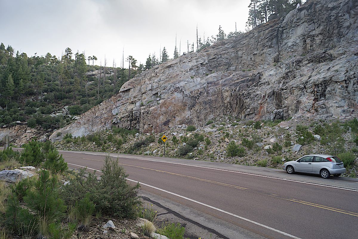 Ridgeline Parking Pullout. July 2013.